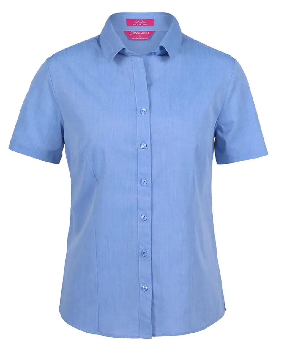 Picture of JB's Wear, Ladies Classic S/S Fine Chambray